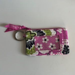 Vera Bradley wallet in Priscilla Pink